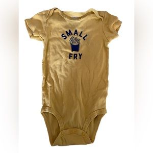 Carters Small Fry Onesie